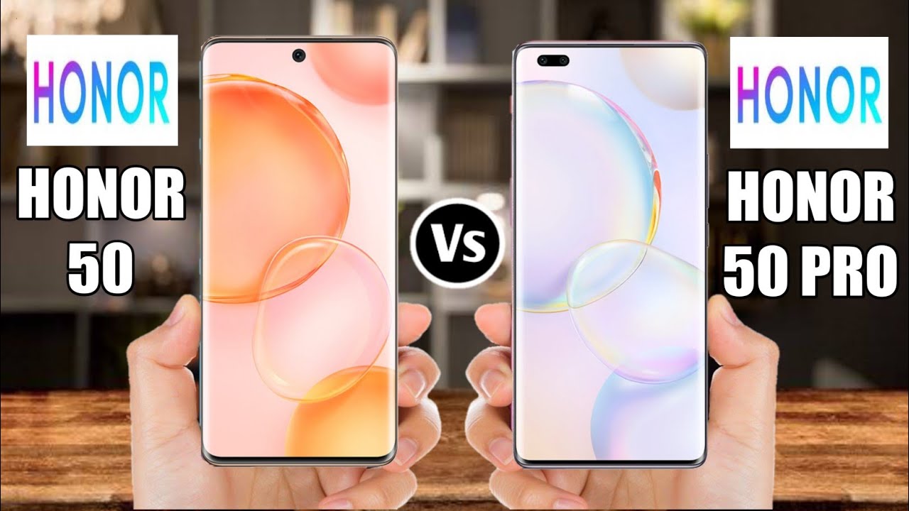 Honor 50 Vs Honor 50 Pro