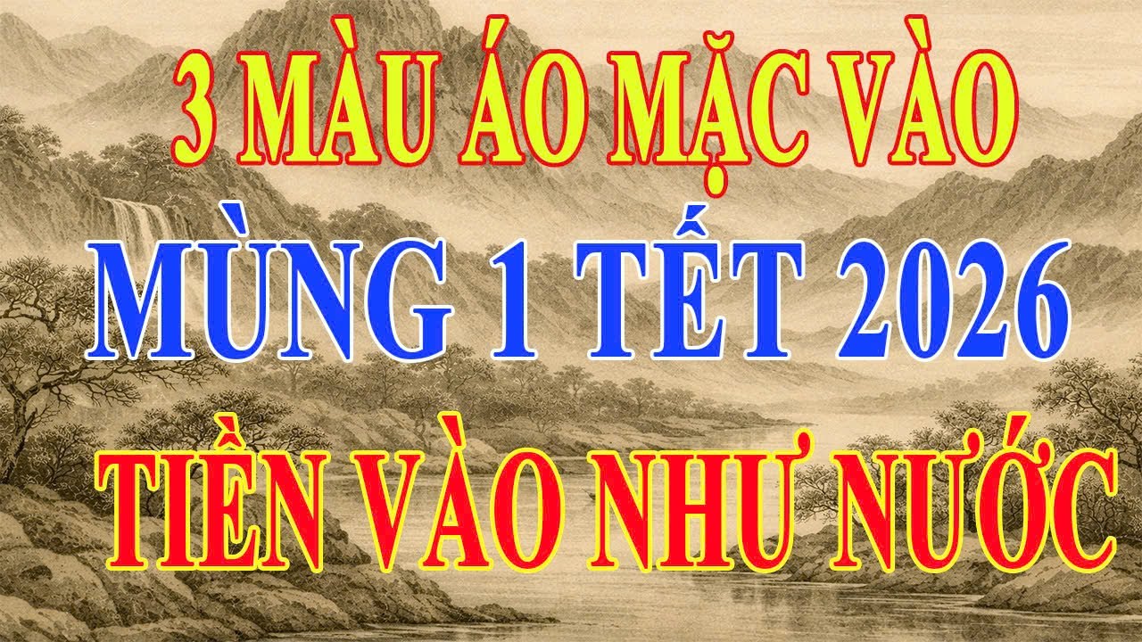 Sáng Mùng 1 Tết 2026: 3 Màu Áo Khiến Tài Lộc “Đắc” Ngay Từ Đầu Năm