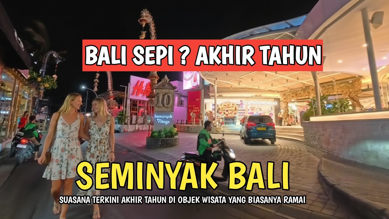 BALI SEPI ? Bali Tanpa Macet | Keajaiban di Akhir Tahun 2025 di SEMINYAK BALI
