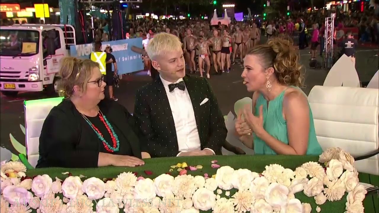 Lucy Lawless 2018 Sydney Gay & Lesbian Mardi Gras