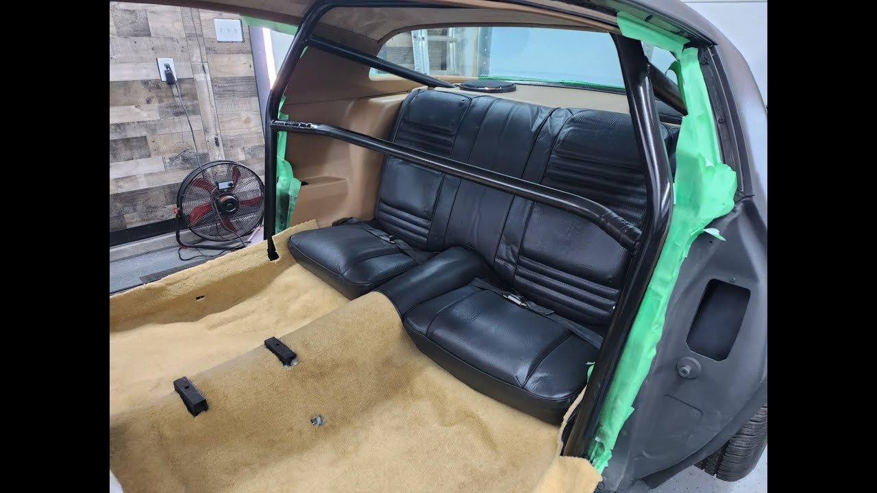 Recovering the Rear-Seats in a 1978 Trans Am