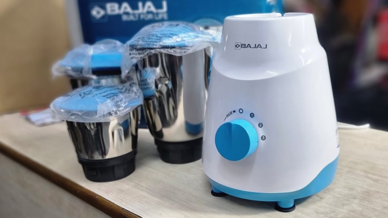 Bajaj Ninja Series NOTCH 500W Mixer grinder (lifetime grinding assured by DuraCut* blades)