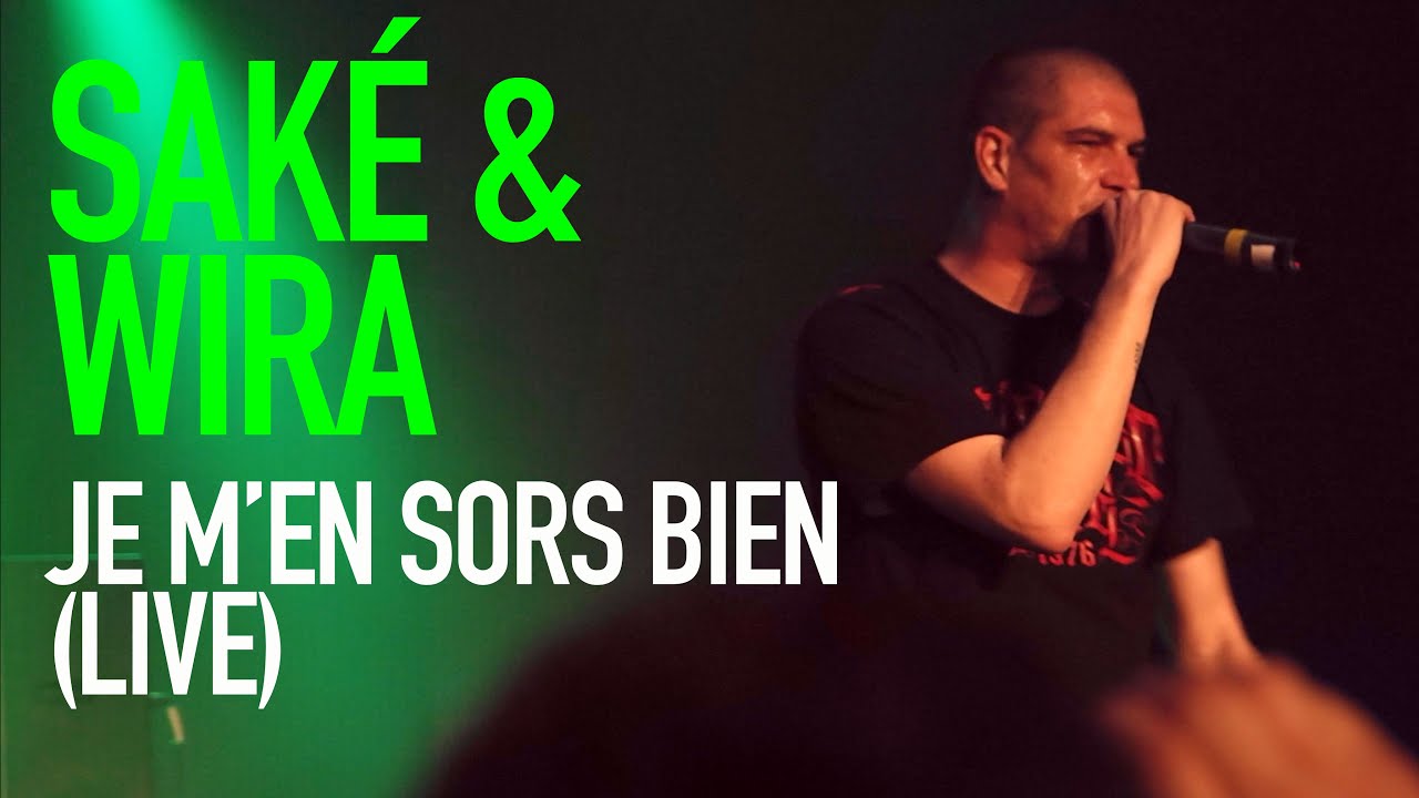 Sak&eacute; & Wira - Je m'en sors bien (Live) - I RAP BELGIUM | 06.04.2013