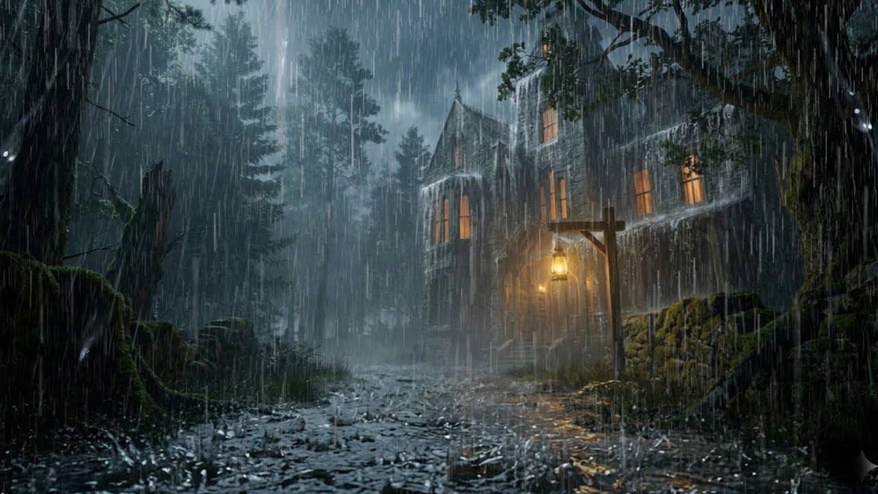 No Ads Rain Sounds for Sleeping - ASMR Gentle Rain Sounds for Deep Sleep, Relaxation & Stress Relief