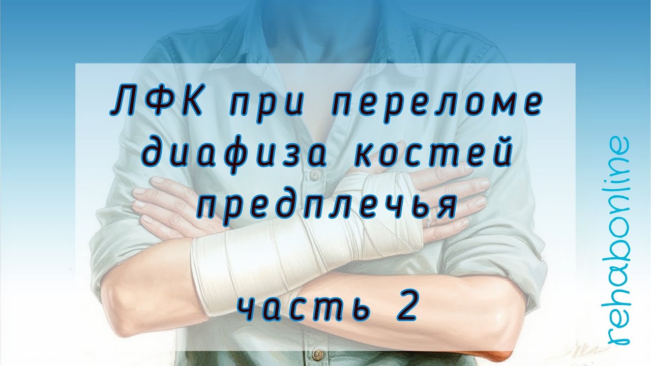 Восстановление амплитуды движений в лучезапястном суставе. ЛФК