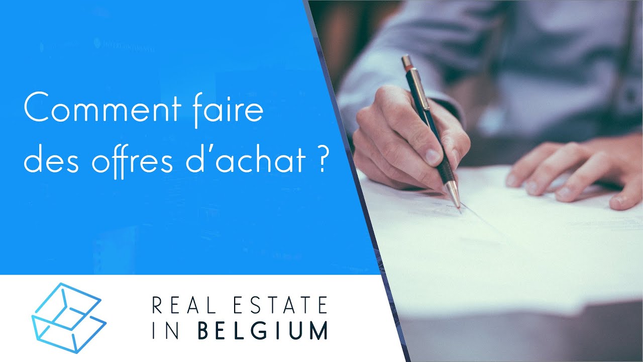 Comment faire une offre d'achat sur un bien immobilier ?