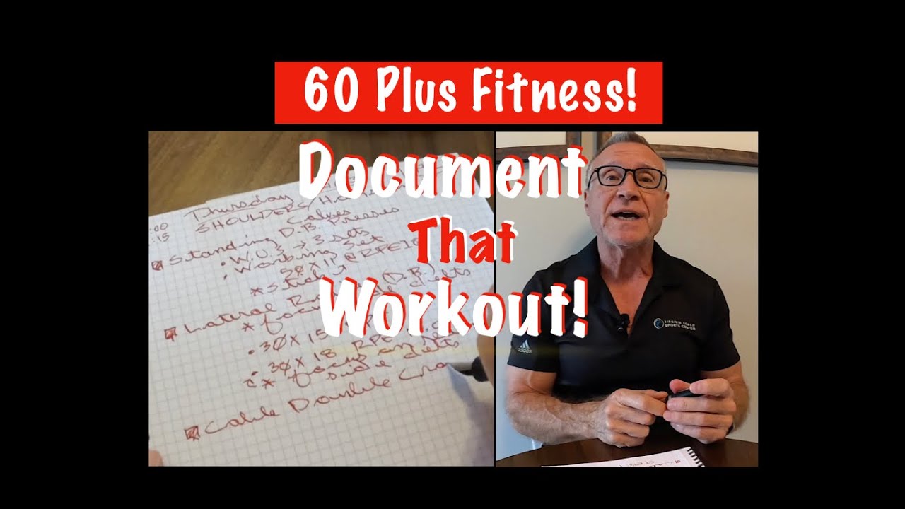 HOW TO DOCUMENT YOUR WORKOUT! #60Plusfitness #over60fitness #asmr