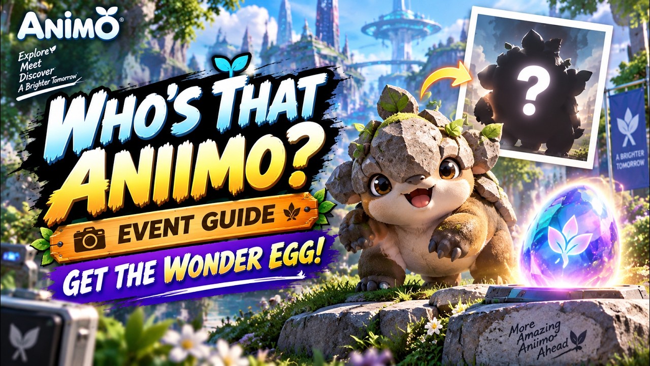 Who&rsquo;s That Aniimo? Event Guide &ndash; How to Get the Wonder Egg | Aniimo