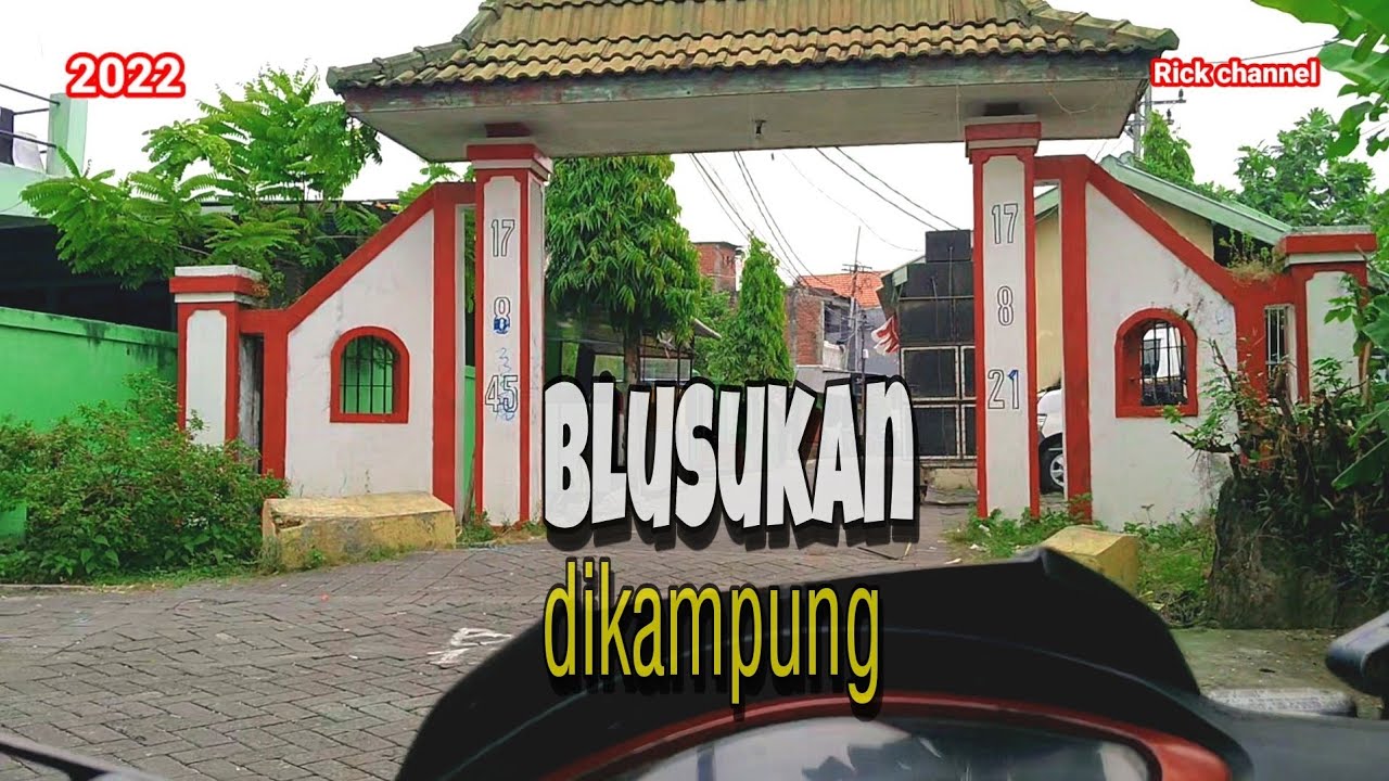 MENYUSURI GANG-GANG DEKAT MAKAM KRISTEN KEMBANG KUNING SURABAYA  || Motovlog Rick channel.