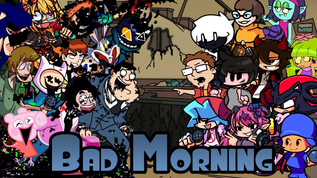 FNF Bad Morning But Every Turn A Different Cover Is Used