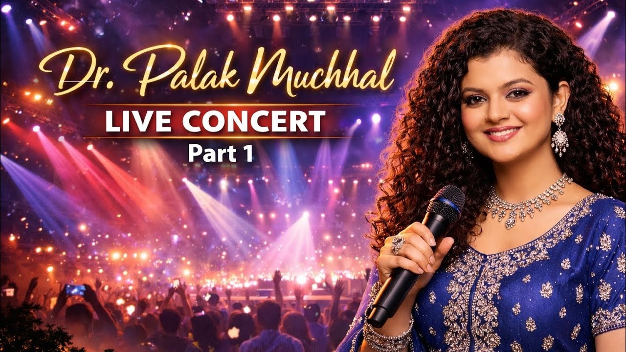 Palak Muchhal Live Concert | Part 1 | Soulful & Magical Night ✨