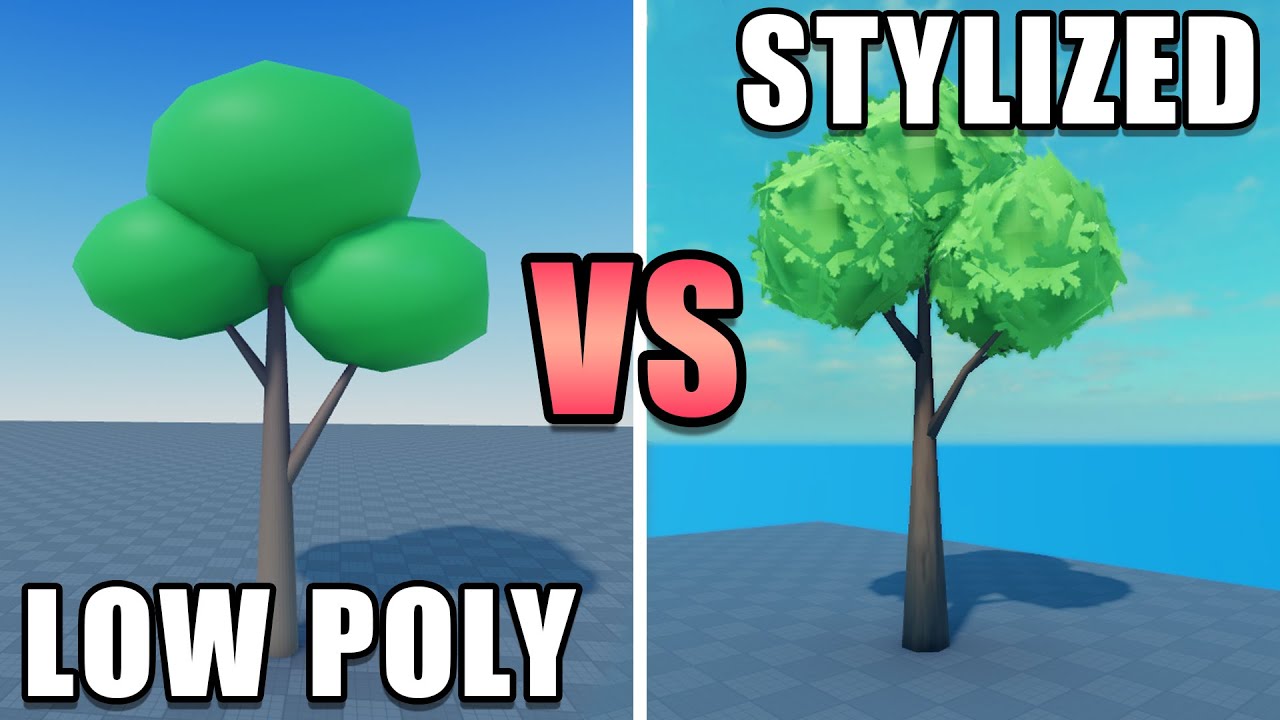 How To Improve Your Trees In Roblox Studio | Advanced Stylized Tree Tutorial