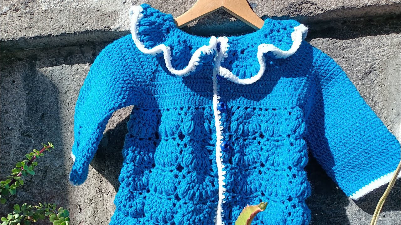 top-down / cárdigan para niña en todas las tallas fácil y rápido/ manga ranglan / top sem costuras