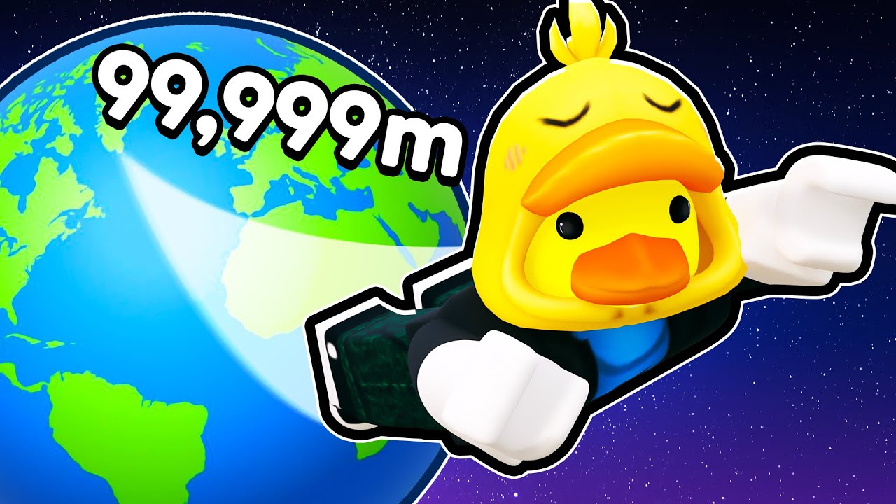 Я пролетел 59 408 410 футов в космос и достиг МАКСИМАЛЬНОЙ ВЫСОТЫ в Roblox Fly to Space!