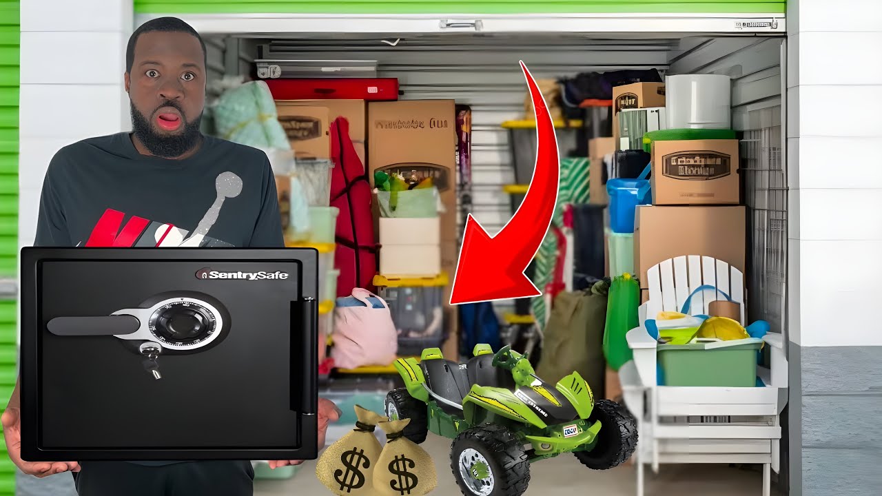 SAFE FOUND!!! This $390 Abandoned Storage Unit Was Like Christmas | Storage Finds