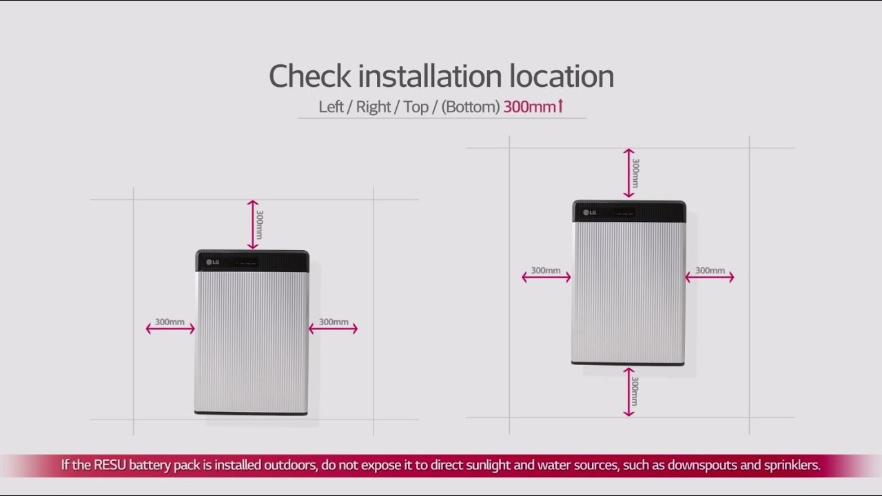 [EN] LG Home LV Battery Installation Video_Wall-mounted (enblock C6.5/10/12 and RESU3.3)
