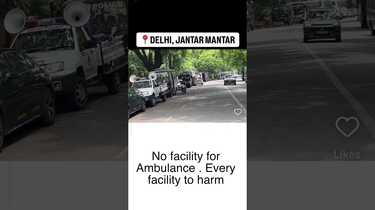 Delhi Police Ready for Barricades, But Where Were the Ambulances? | 6 June Protest