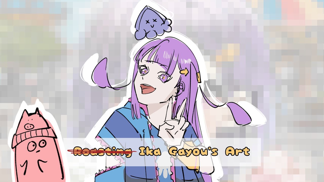Apakah Gambar Ika Gayou Sebagus Itu? Review Art Cumi ft. @Ika Gayou