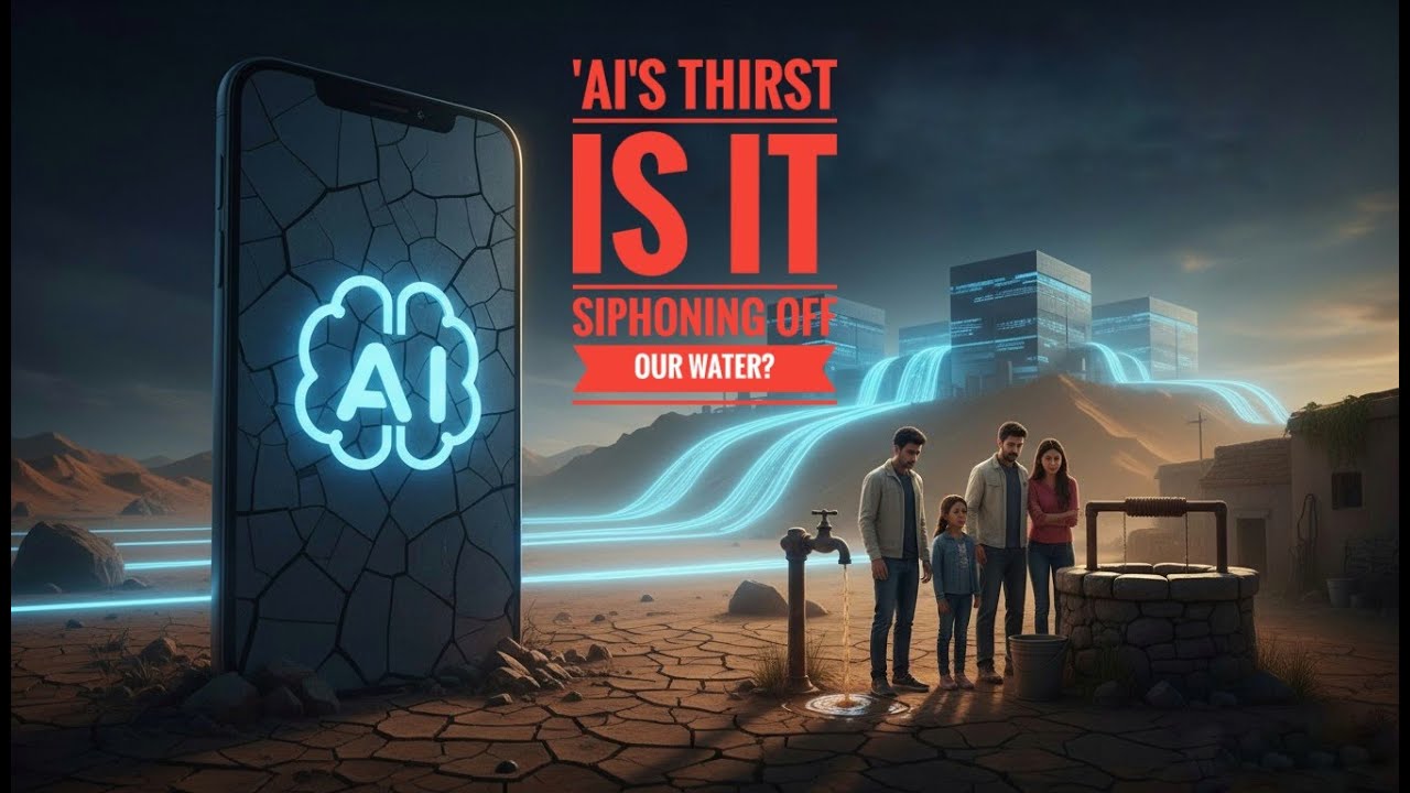 AI Data Centers Water Crisis Explained | #AI #water #DataCenter #ArtificialIntelligence #Environment