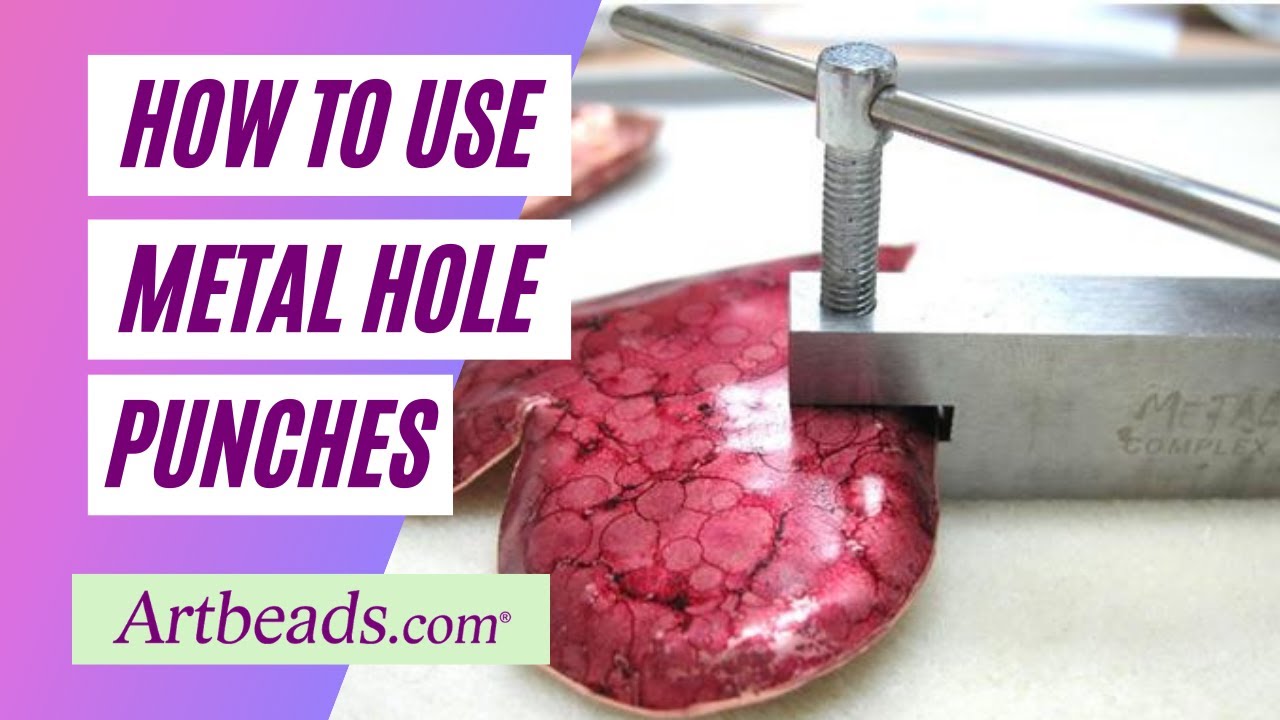 How to Use Metal Hole Punches in Jewelry-Making