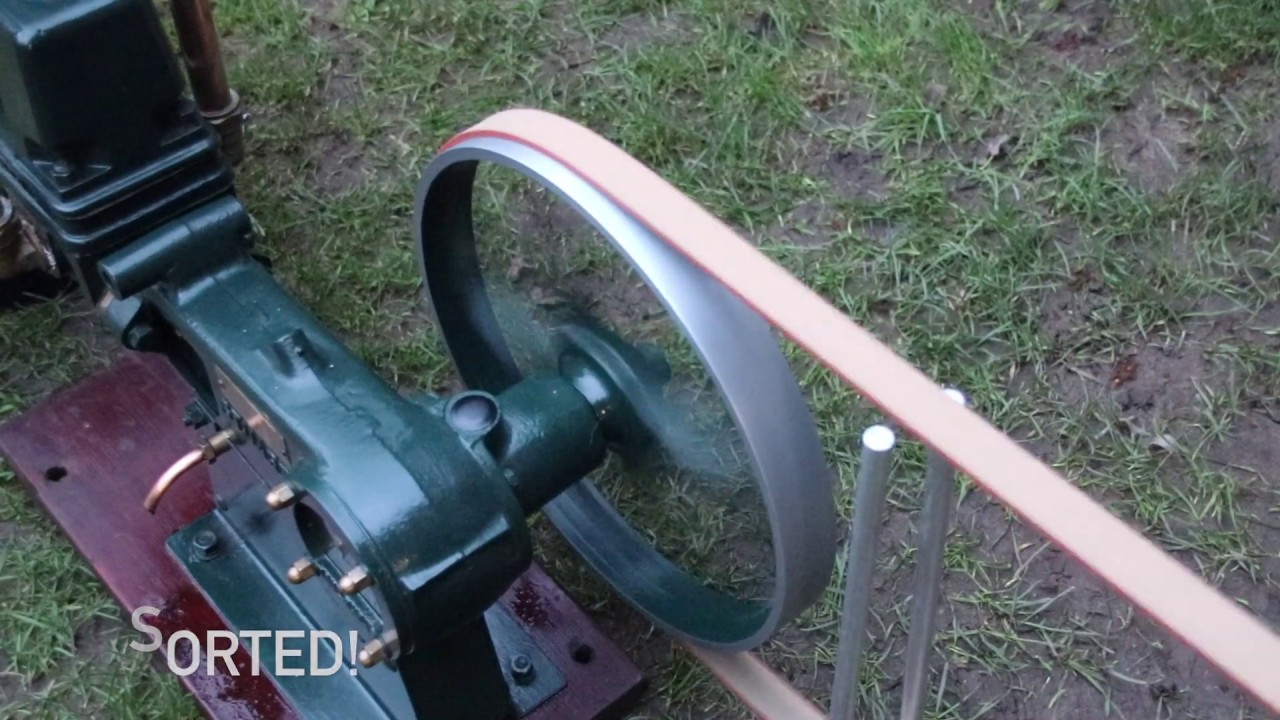 Stationary Engine Belt Alignment : A Quick Fix
