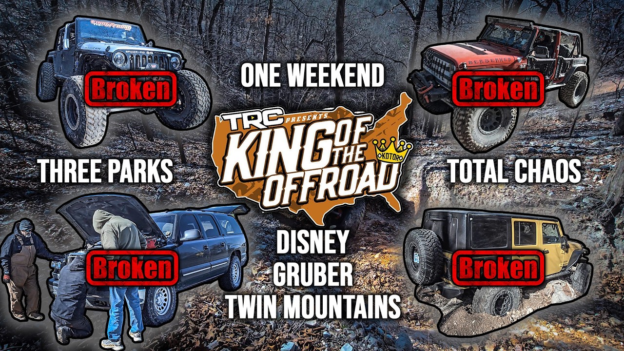 Мы снова всё сломали во время соревнований King of the Offroad в Оклахоме! #KOTOR