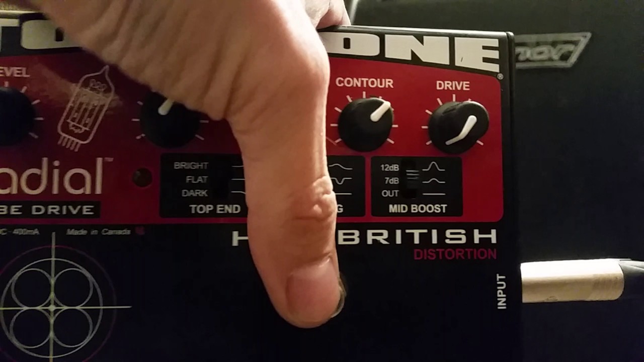 Testing out the Radial tonebone hot british tpsg&b