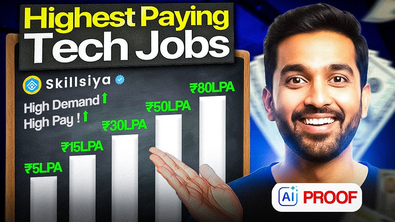 7 Future-Proof IT Careers 2025-30 | 🤑 High Paying Tech Jobs You Should Know