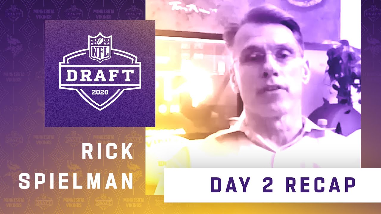 1-on-1 with Rick Spielman After Night Two of the 2020 NFL Draft | Minnesota Vikings