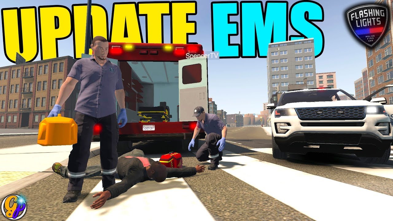 FLASHING LIGHTS - SPENCER TV FLASHING LIGHTS $30,000 AMBULANCE FLASHING LIGHTS UPDATE
