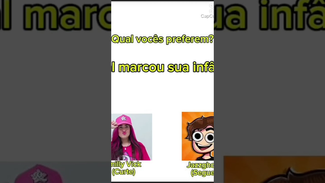 cuau marcou sua infãsia