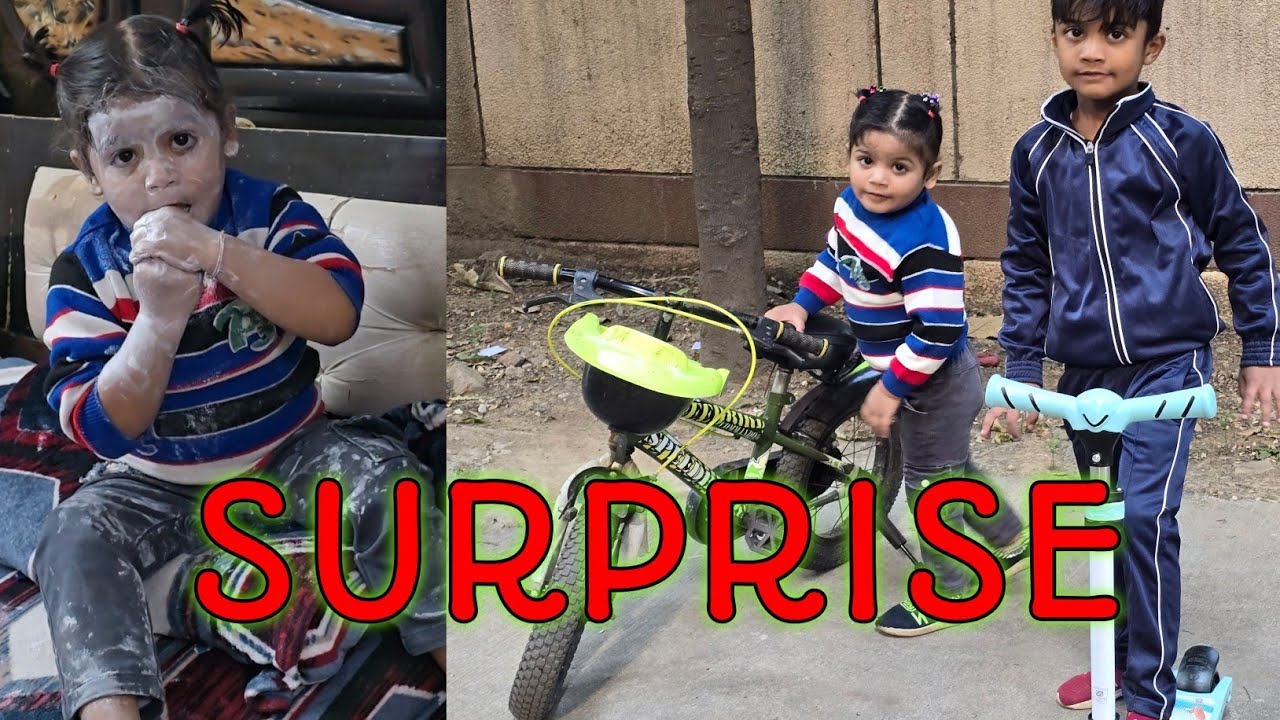 Gamya to aaj bhoot ban gyi 😂🤪.. Gamya ka Gift 🎁. Aaj ke karname