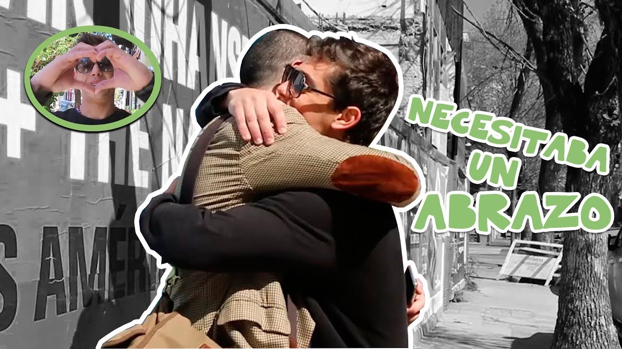 SALI A BUSCAR ABRAZOS A LA CALLE Y PASO ESTO | SERGIO CELLI