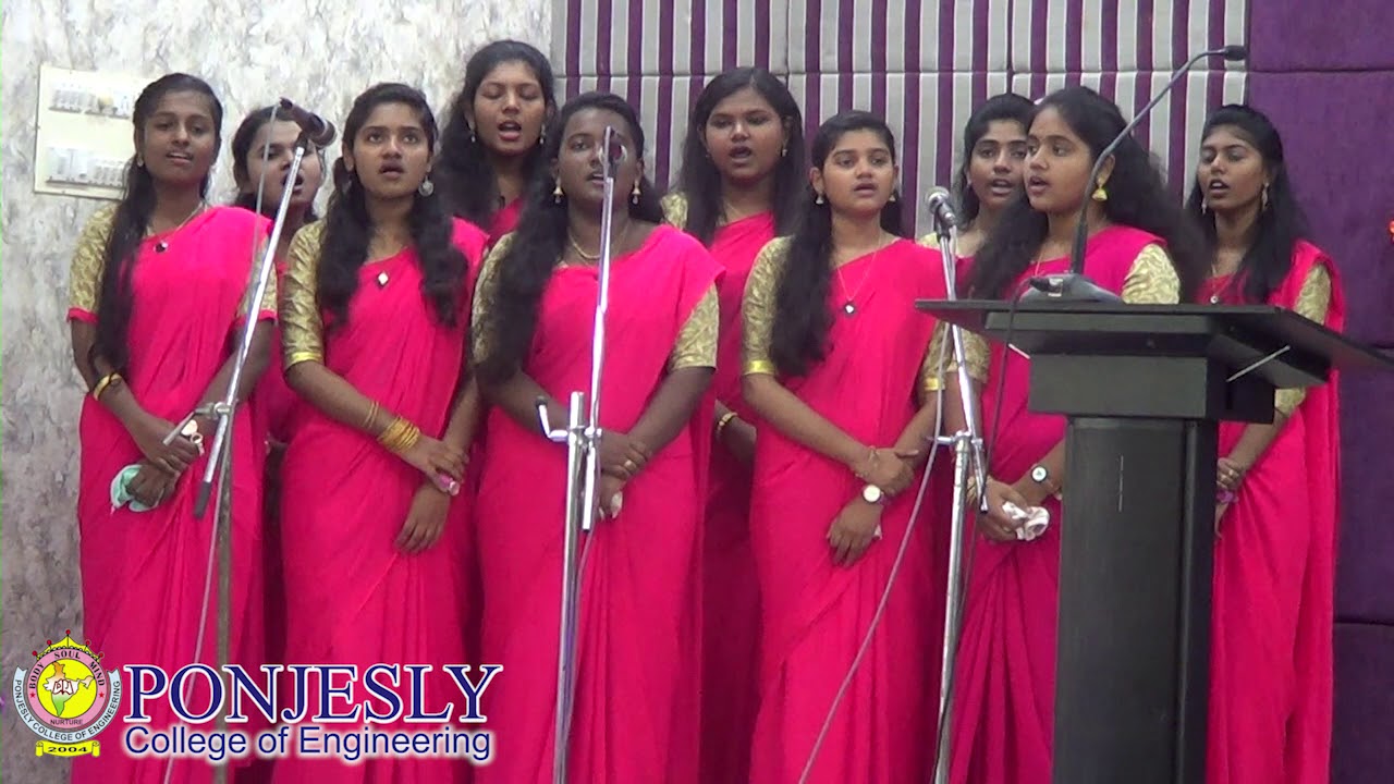 As the deer panteth for the water- Ponjesly Choir