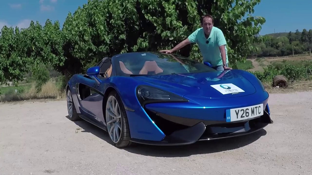 McLaren 570S Spider 2018 - First Drive Video Review