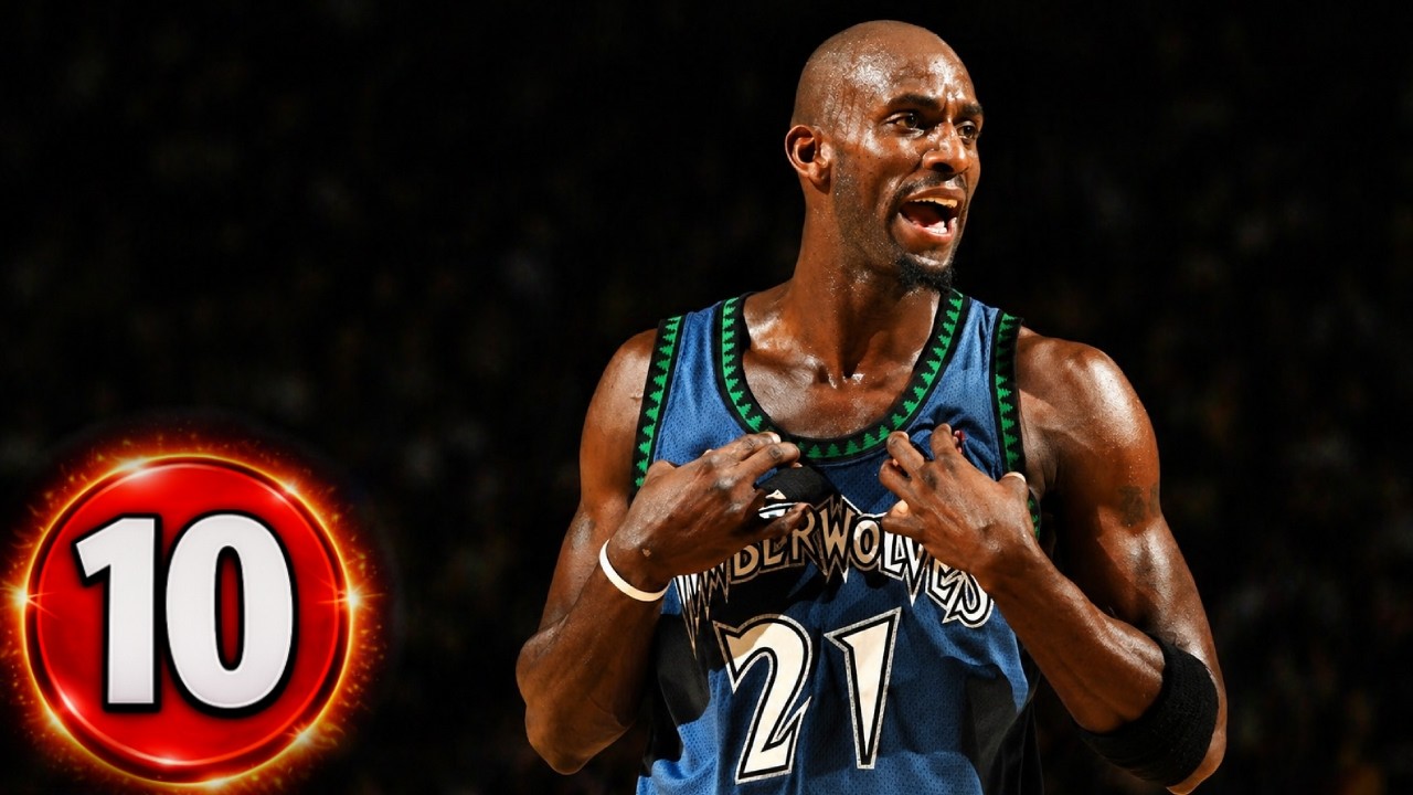 Kevin Garnett Top 10 Plays of Career