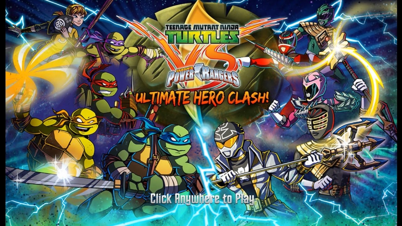 Teenage Mutant Ninja Turtles vs Power Rangers: Ultimate Hero Clash