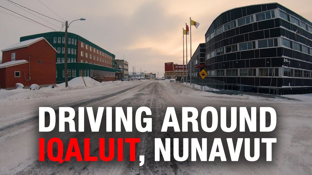 Driving around Iqaluit, Nunavut