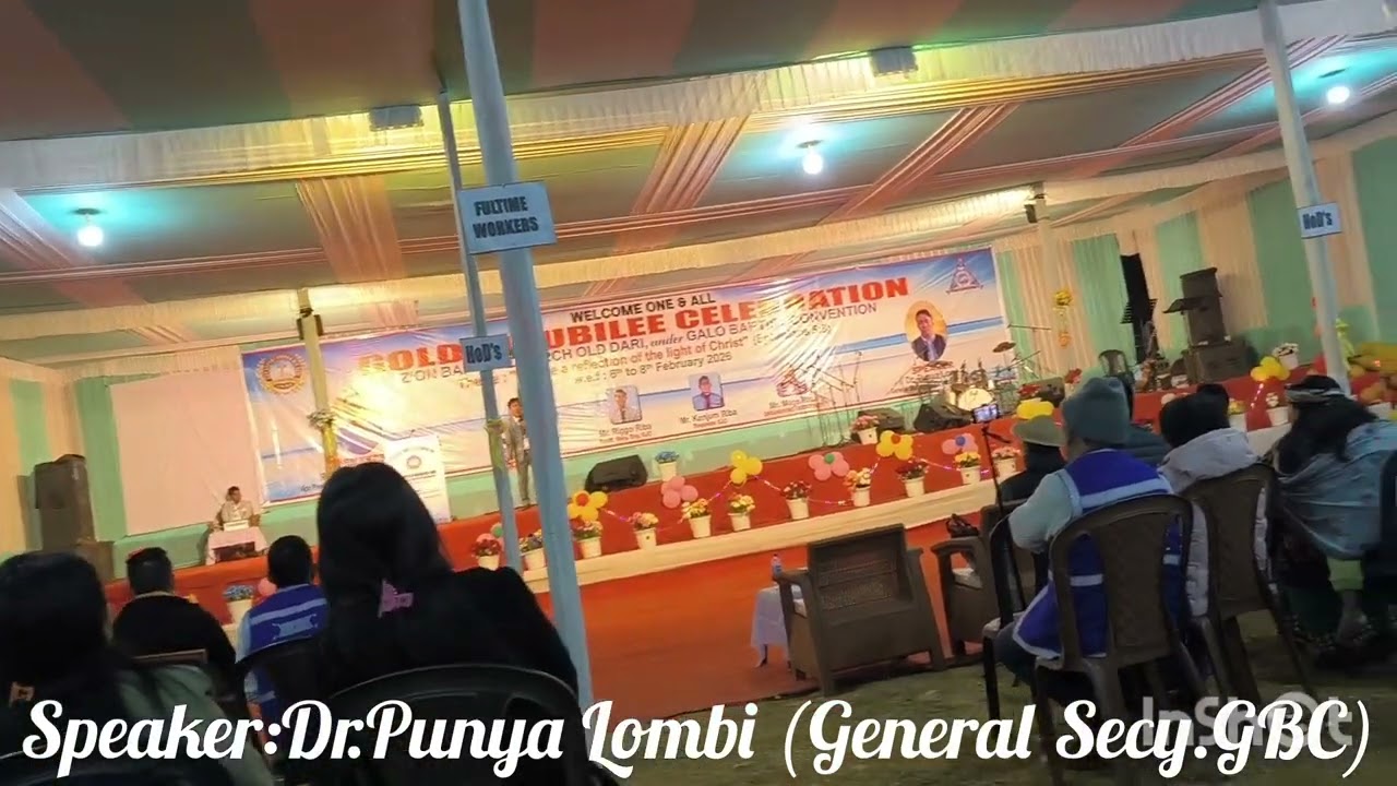 Golden jubilee celebration at Zion  Baptist Church old Dari 6th to 8th Feb 2026 #leparada 
