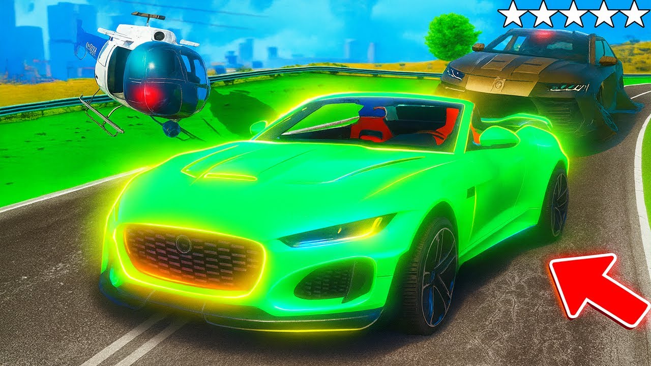 POLIZEI verfolgt OP JAGUAR SPORTWAGEN in GTA 5! (Polizei vs. Dieb)