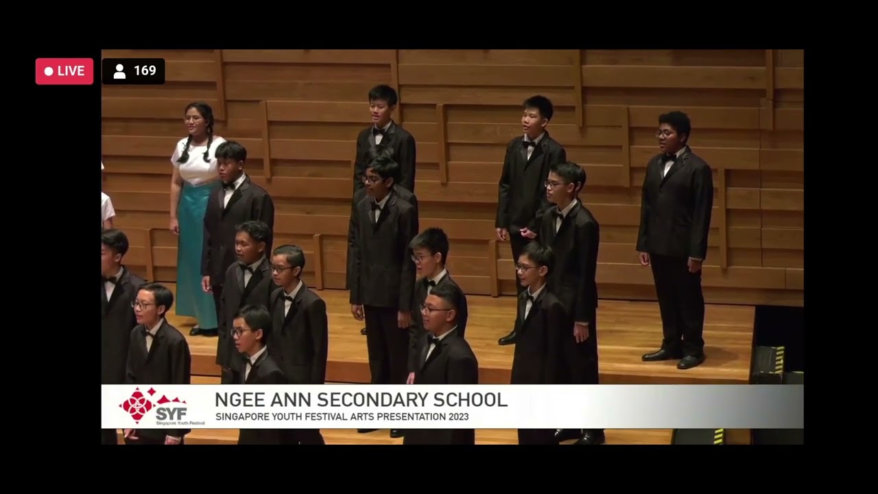 [SYF 2023] NGEE ANN SECONDARY CHOIR - DER TANZ, AURORA BOREALIS