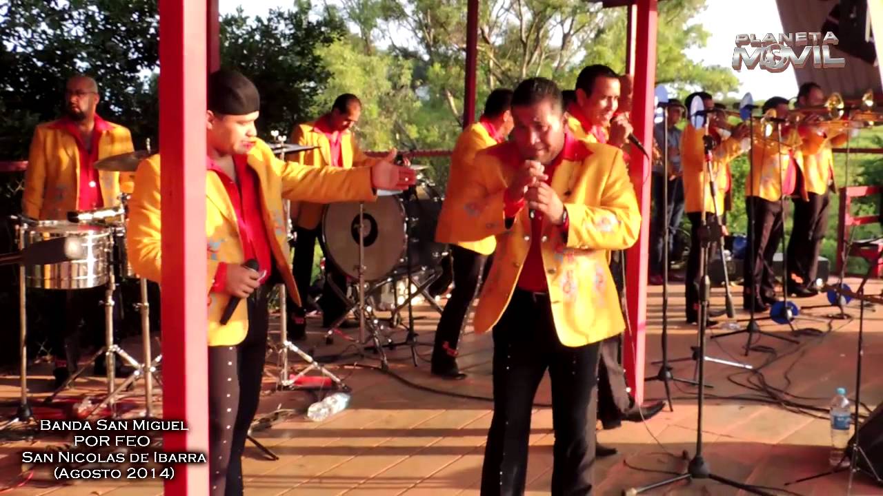 Luz y Sonido | Video2014 Banda SAN MIGUEL   POR FEO    San Nicolas de Ibarra  PLANETA MOVIL
