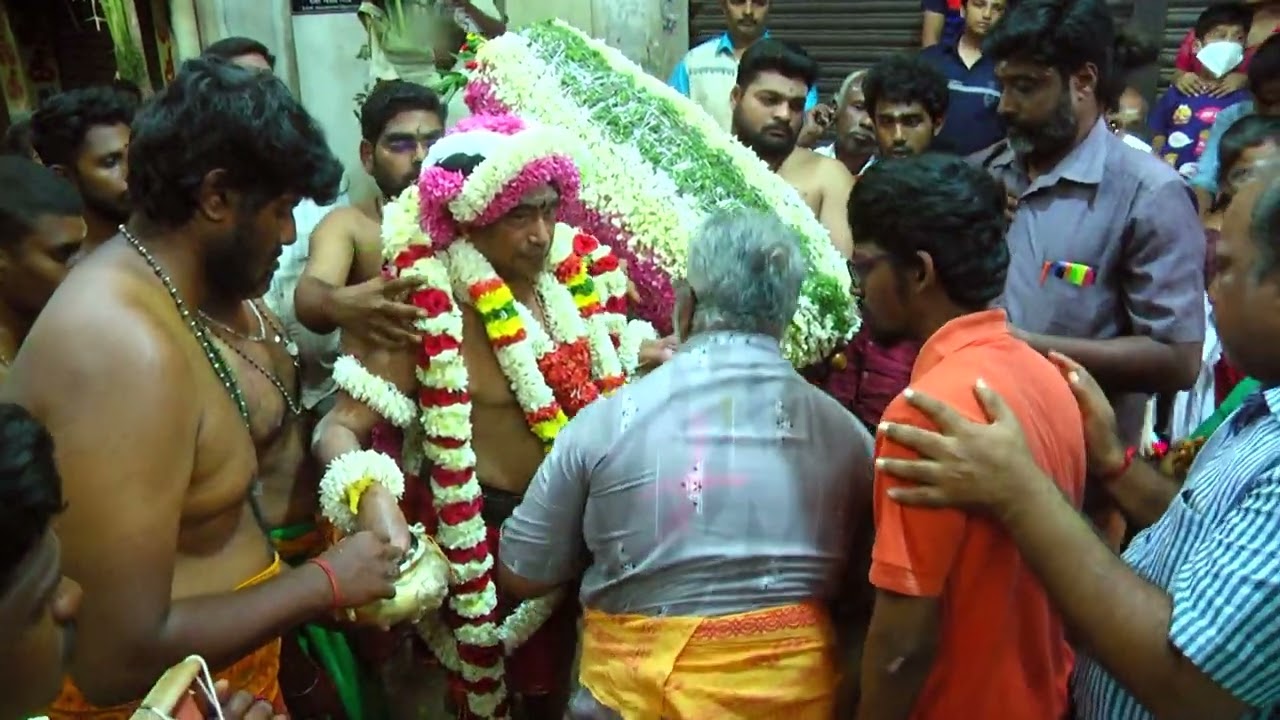 புஷ்பக்கப்பரை தாங்கும் உற்சவம், சந்தன காப்பு அலங்காரம் (மகா சிவராத்திரி பூஜை)