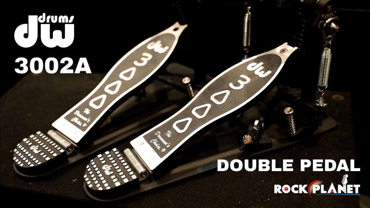 DW Drums 3002A Double Pedal กระเดื่องคู่ โซ่คู่ สุดแกร่ง - Rockplanet