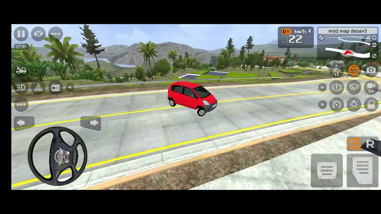 Bus simulator Indonesia Maruti Suzuki Zen estilo 2009 model exterior review and drive review 