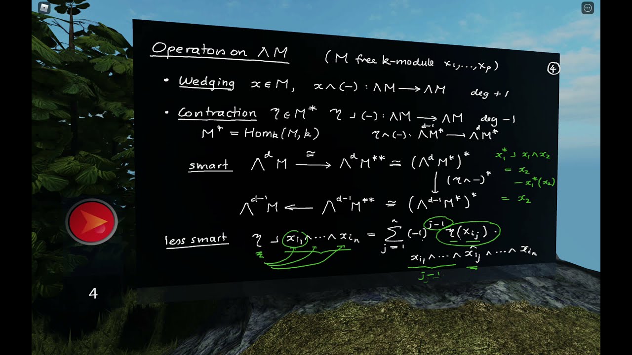 LC001.02 - Exterior algebras