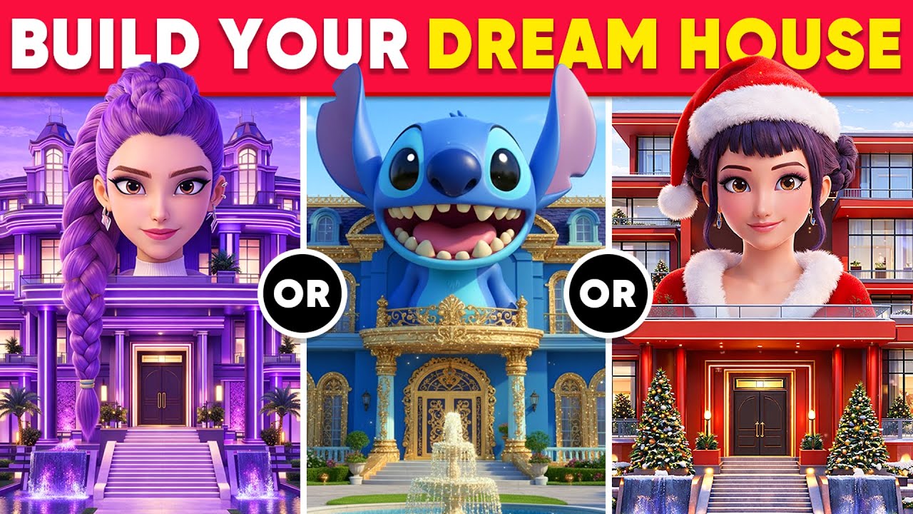 Would You Rather...? Build Your Magical Fantasy House 🏠💖✨💸 Daily Quiz