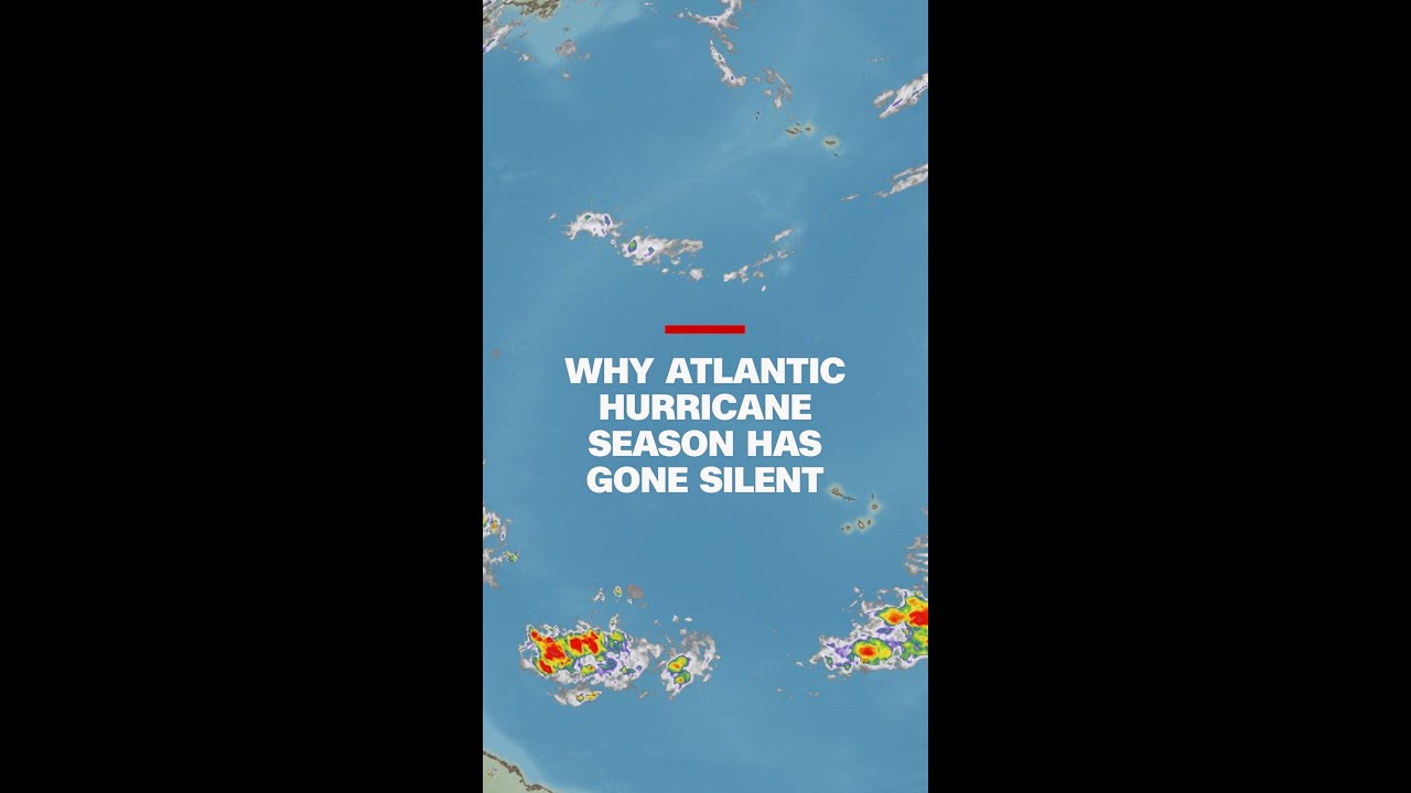 Why Atlantic hurricane season has gone silent