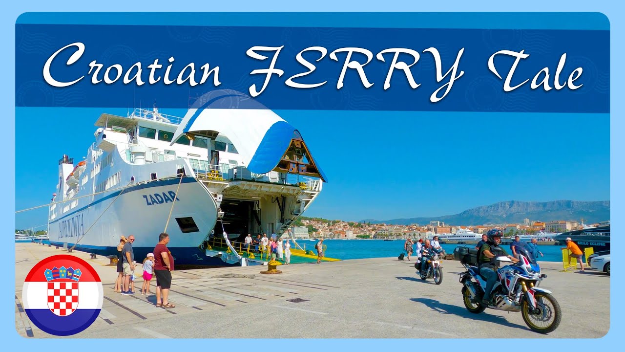 Советы по хорватским паромам ⛴️ Путеводитель по хорватским островам 🏝️ на лодке и автомобиле