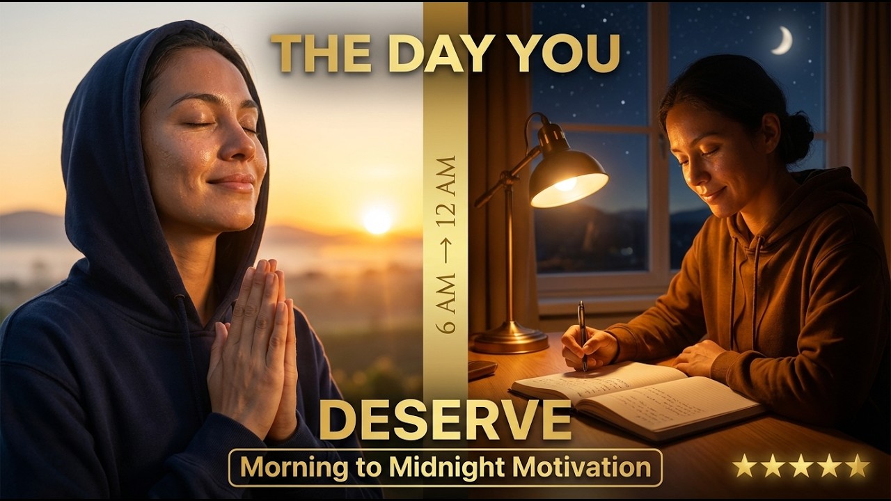 The Day You Deserve | Morning to Midnight Motivation